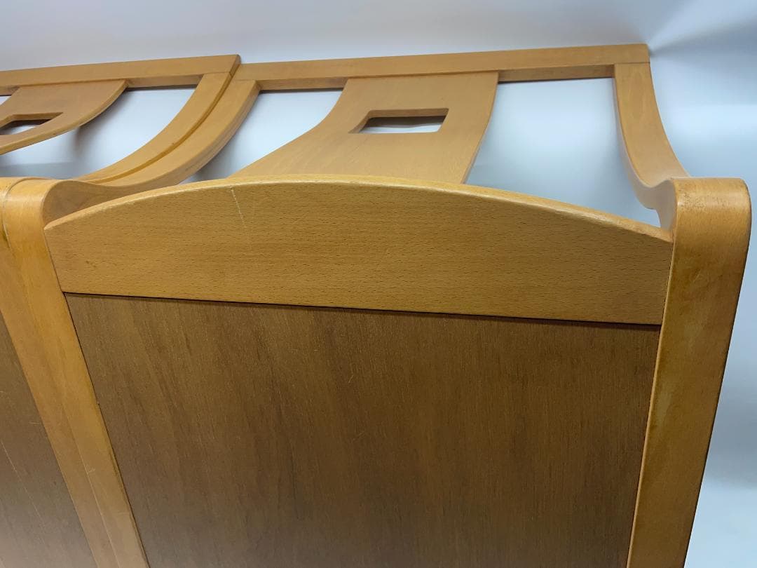 高級座椅子　日本家具　木製　和モダン座椅子 4脚セット 04c24