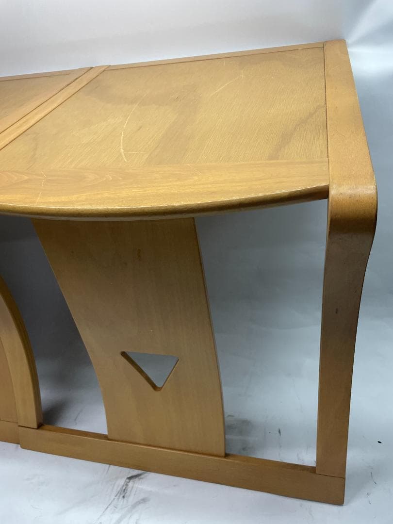 高級座椅子　日本家具　木製　和モダン座椅子 4脚セット 04c24