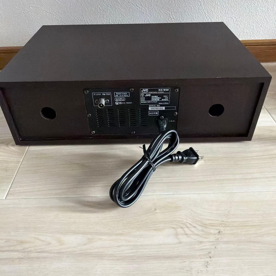 JVC NX-W30 コンパクトコンポ CD/BT リモコン付 動作確認済