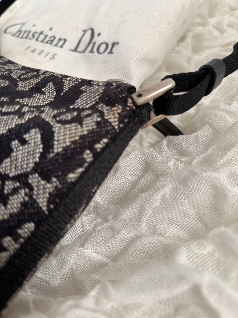 Christian Dior アクセサリーポーチ ジャガード トロッター