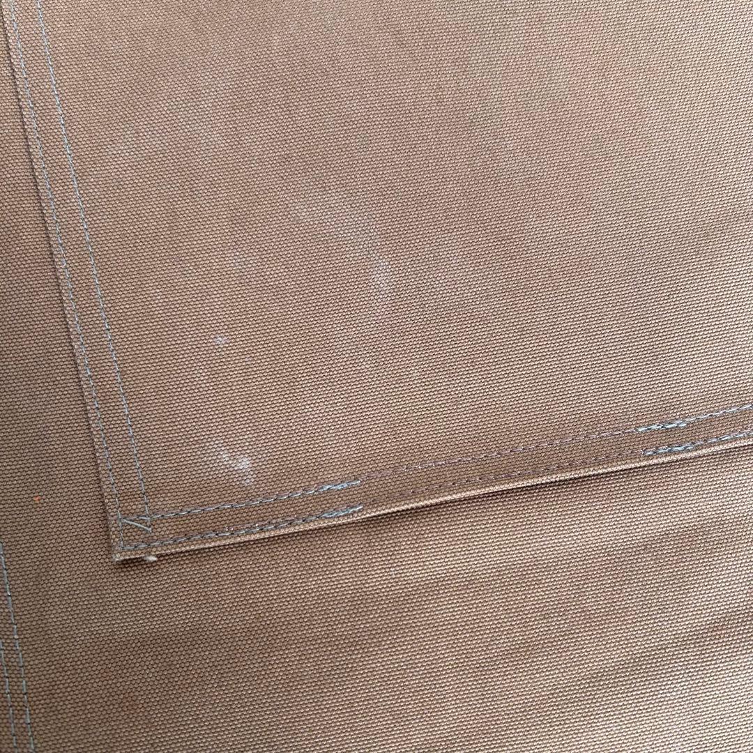 デッド タグ付き新品未使用 カーハート ダック ダブルニーパンツ 44×32 茶