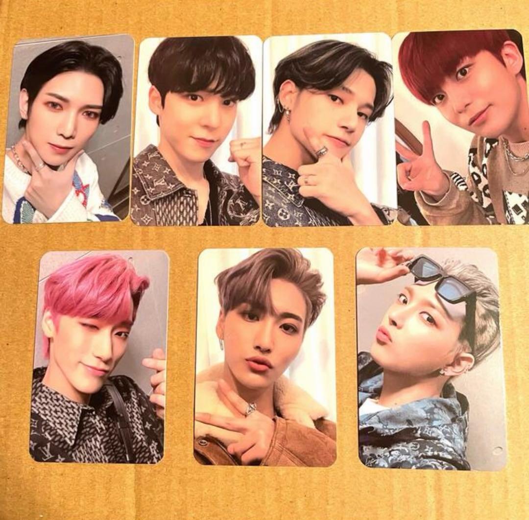 ATEEZ Applemusic ヨントン トレカ　全員セット　コンプ