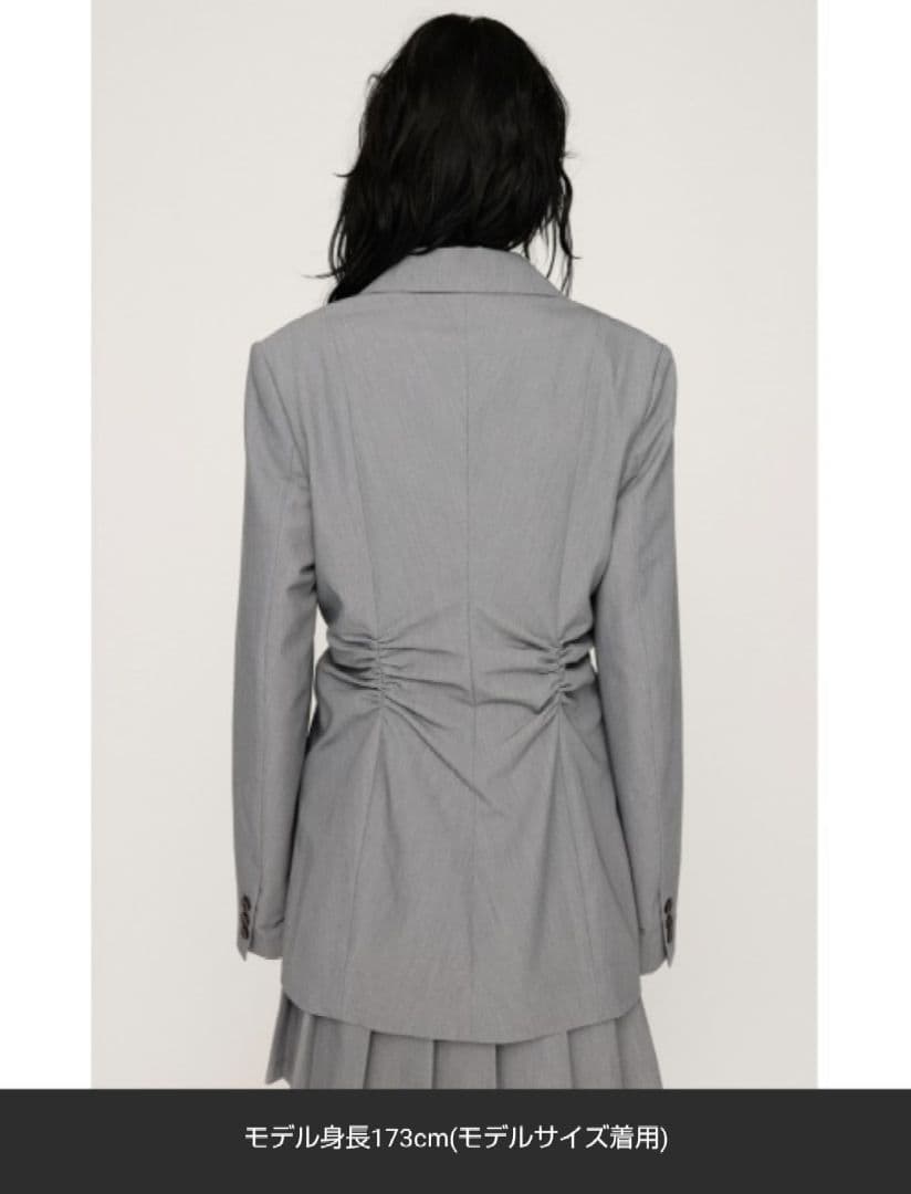 SLY　ウエスト ギャザー テイラー ジャケット