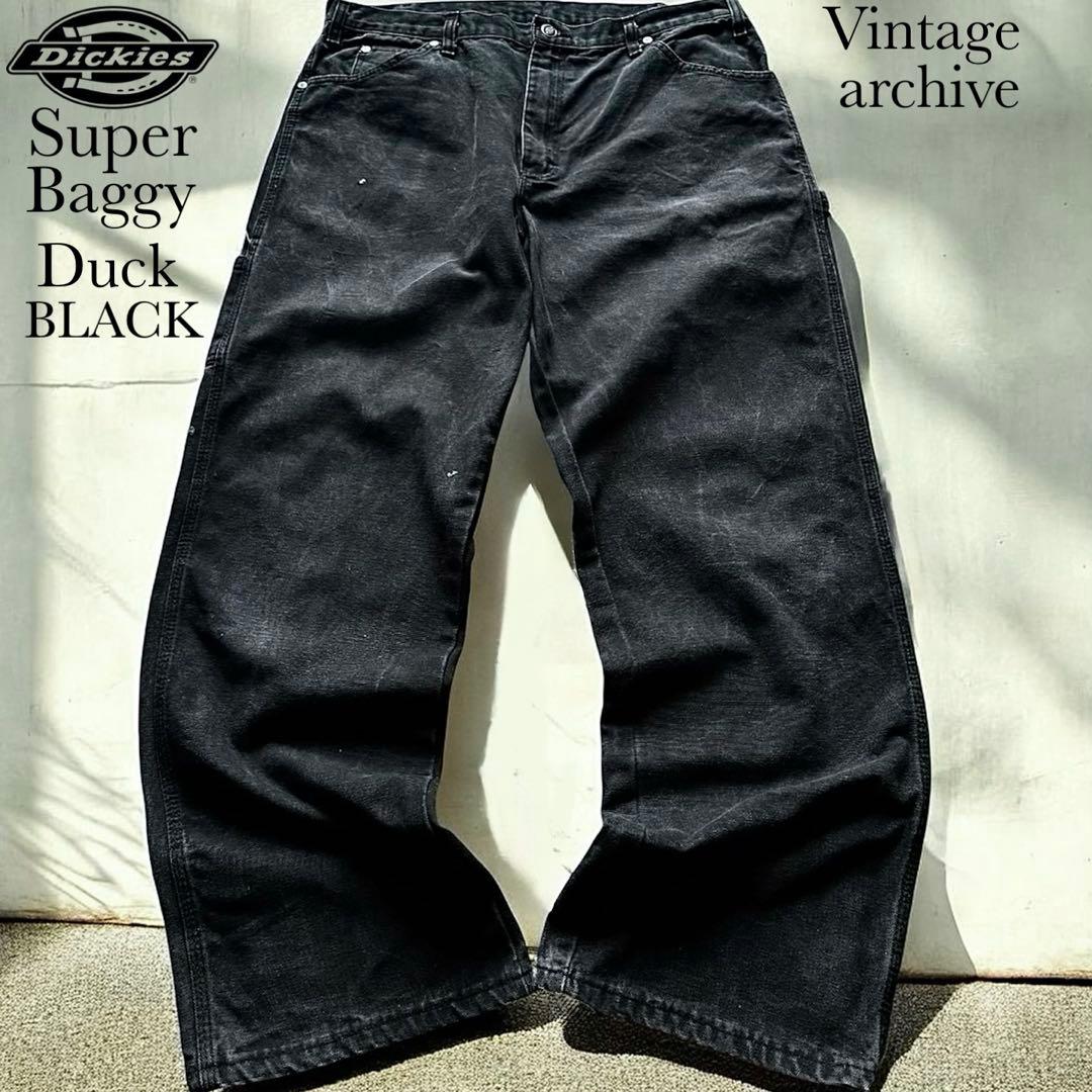 90s Dickies ダックペインターパンツ バギーデニム リーバイス 569