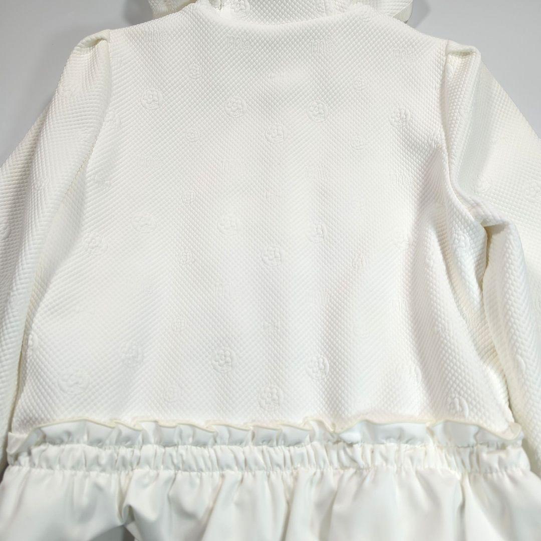 M'S GRACY エムズグレイシー エンボス フラワー　パーカー　ブルゾン