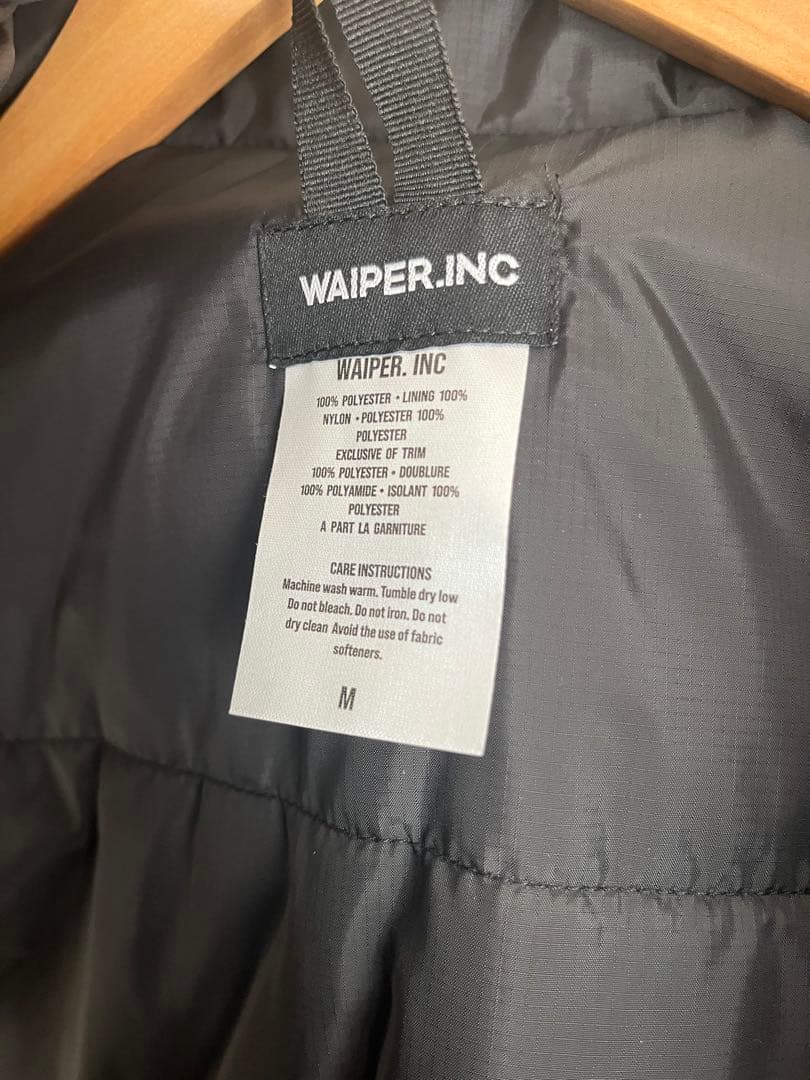 未使用 WAIPER.inc M パフ プリマロフト PERTEX WT1080