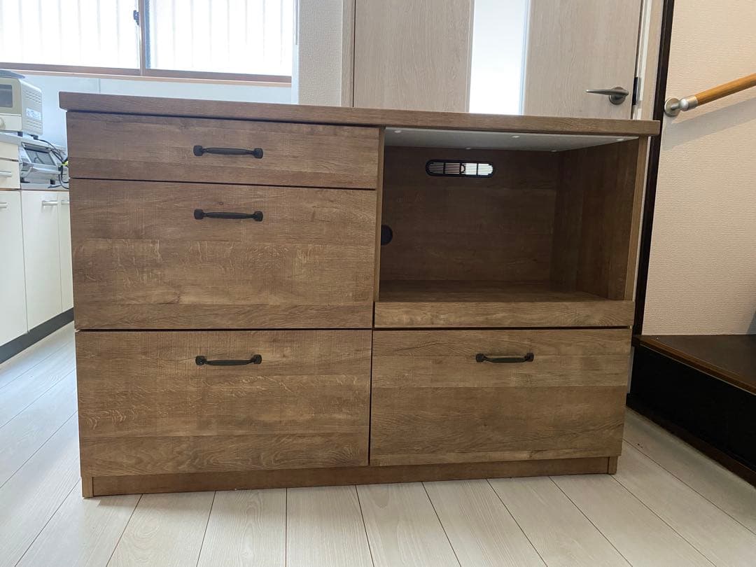 キッチンボード　120cm ロータイプ　カウンター
