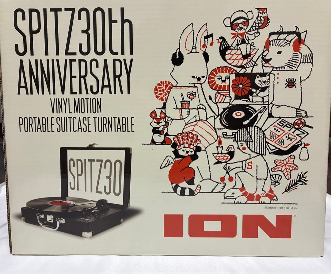 【新品未使用】スピッツ　ポータブルレコードプレーヤー　☆受注生産限定品☆