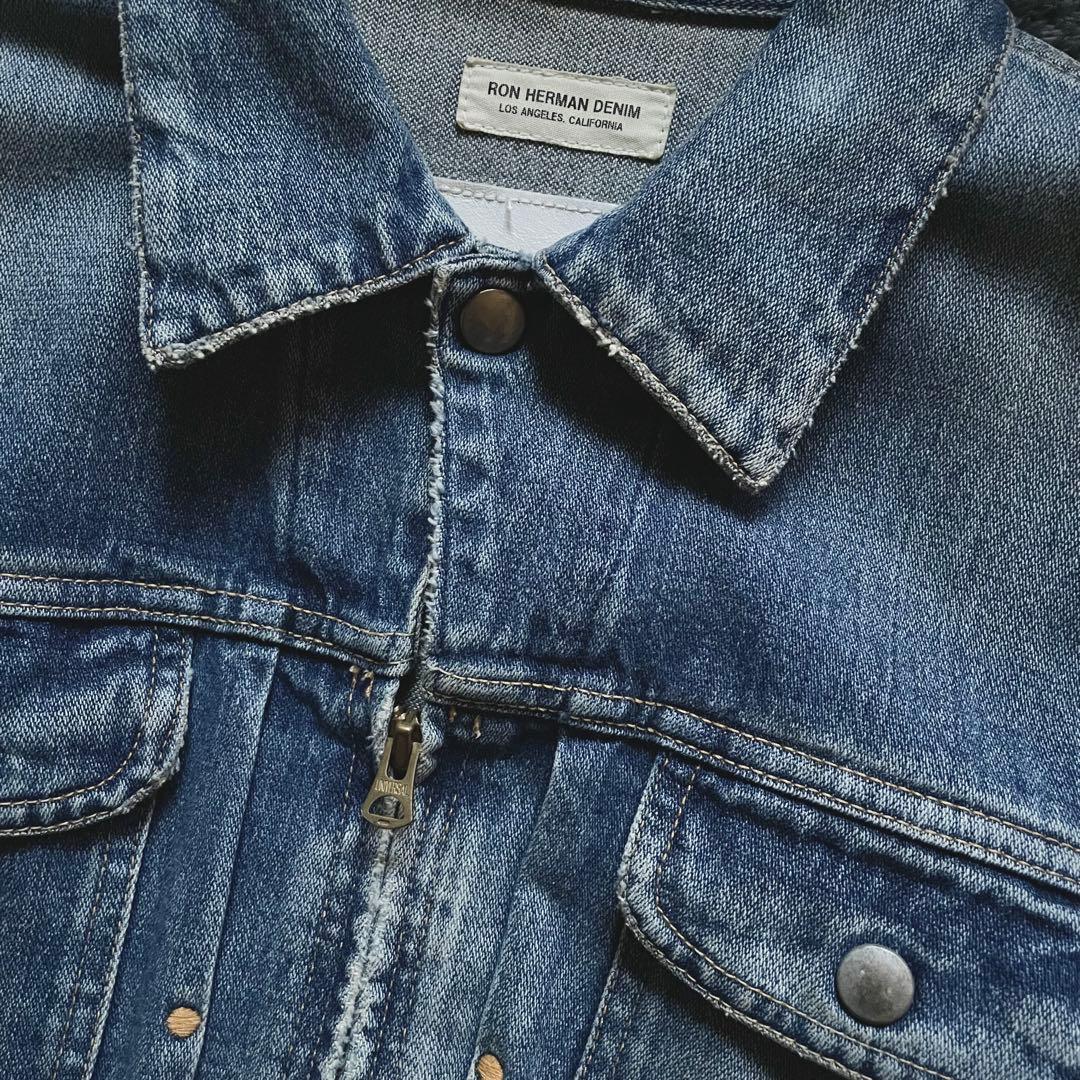 チビジュRon Herman DENIM ロンハーマンデニムブロークン デ