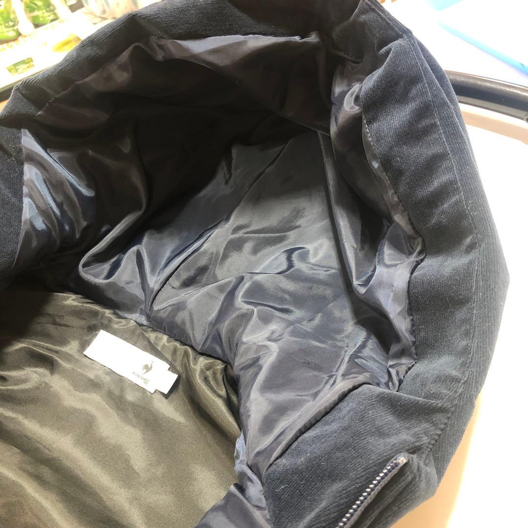 ルコックスポルティフレディスゴルフ中綿入りベストLネイビー