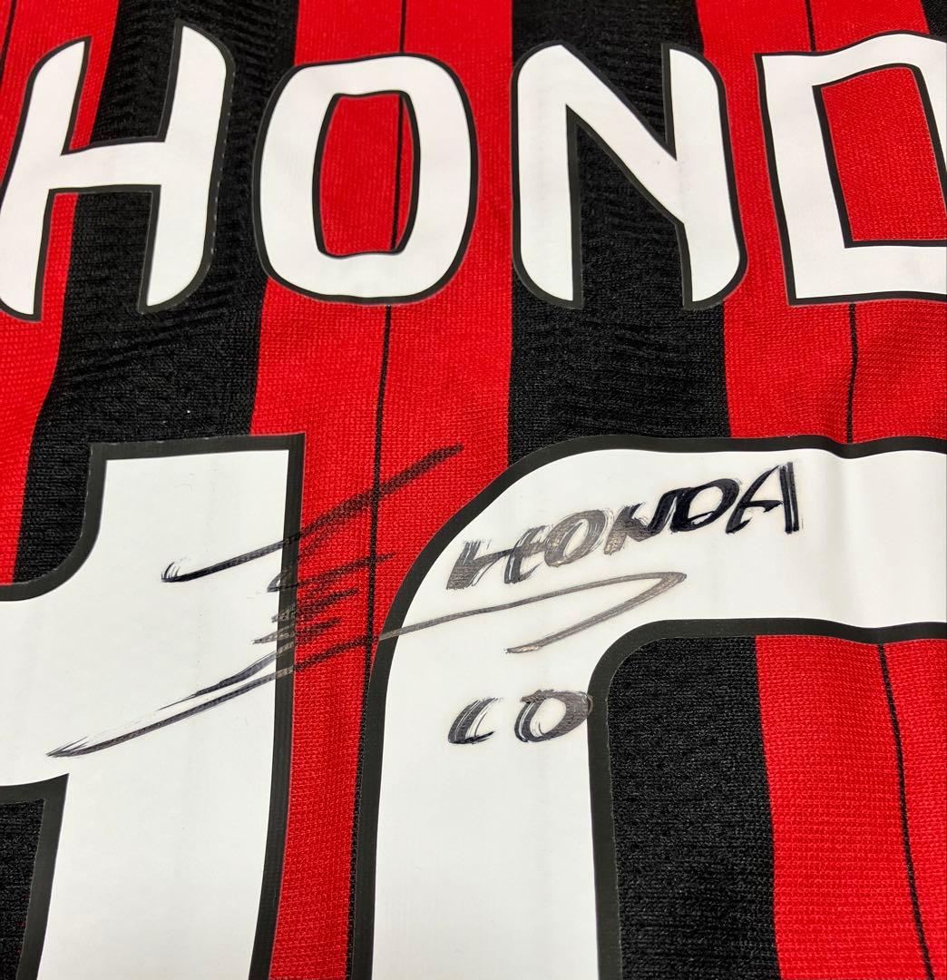 新品 激レア ACミラン10番 本田圭佑選手直筆サイン入りユニフォーム