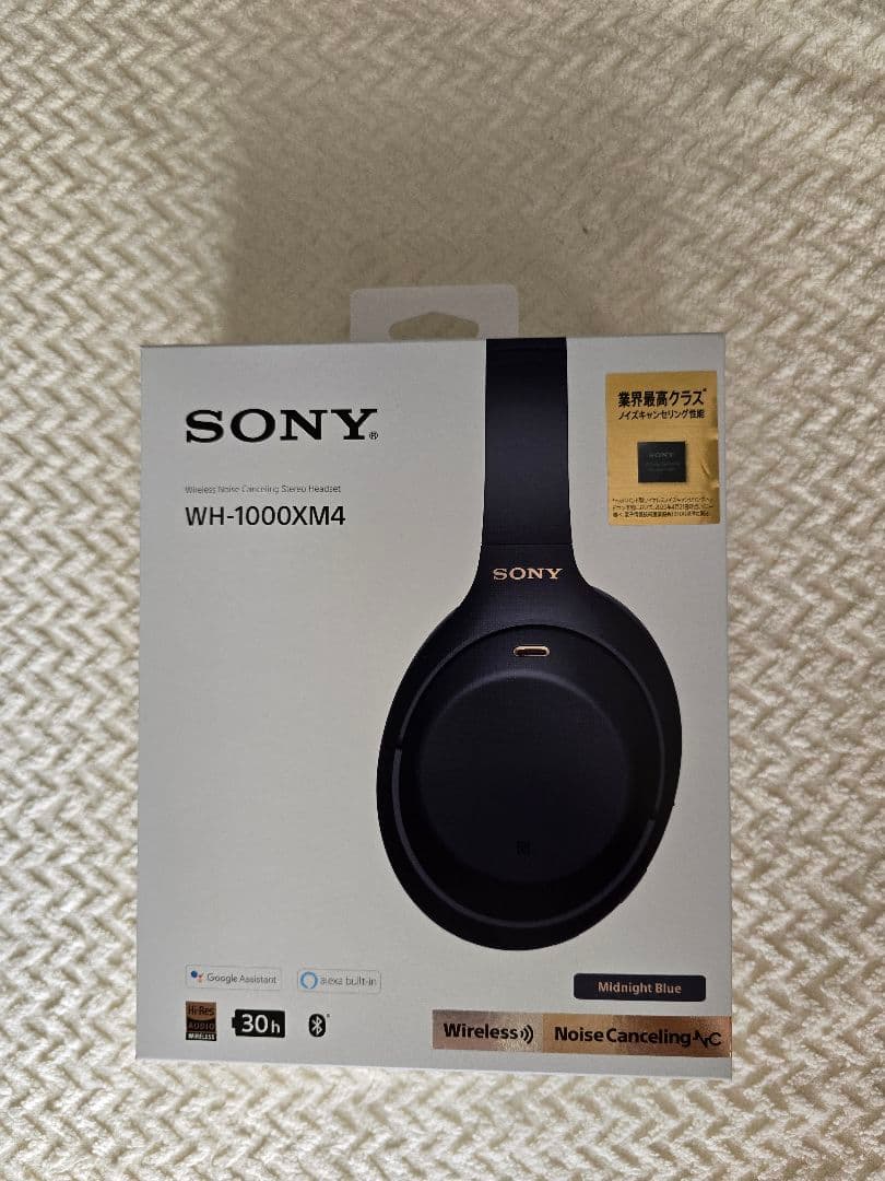 ソニー WH-1000X M4 ミッドナイトブルー
