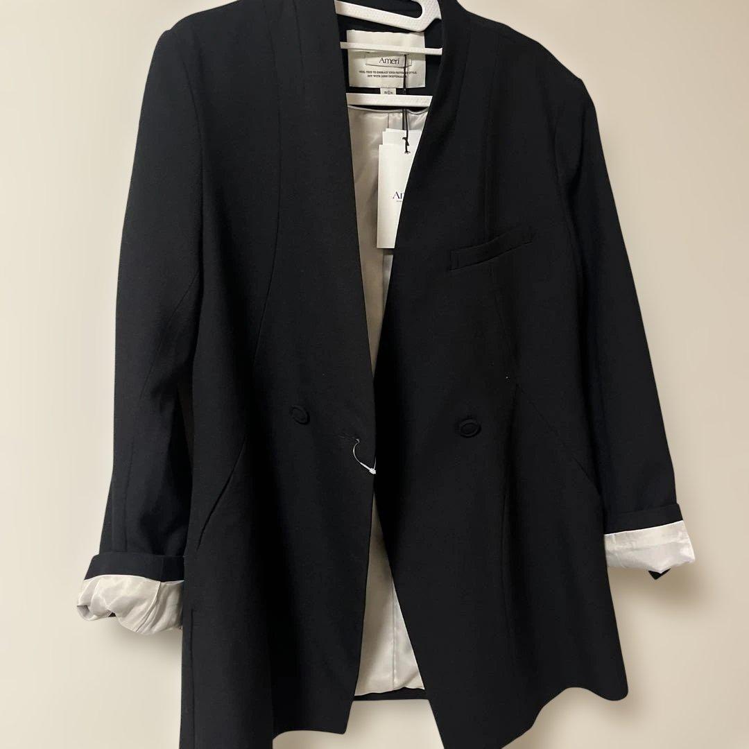 アメリヴィンテージ　ブラック テーラードジャケット Sサイズ
