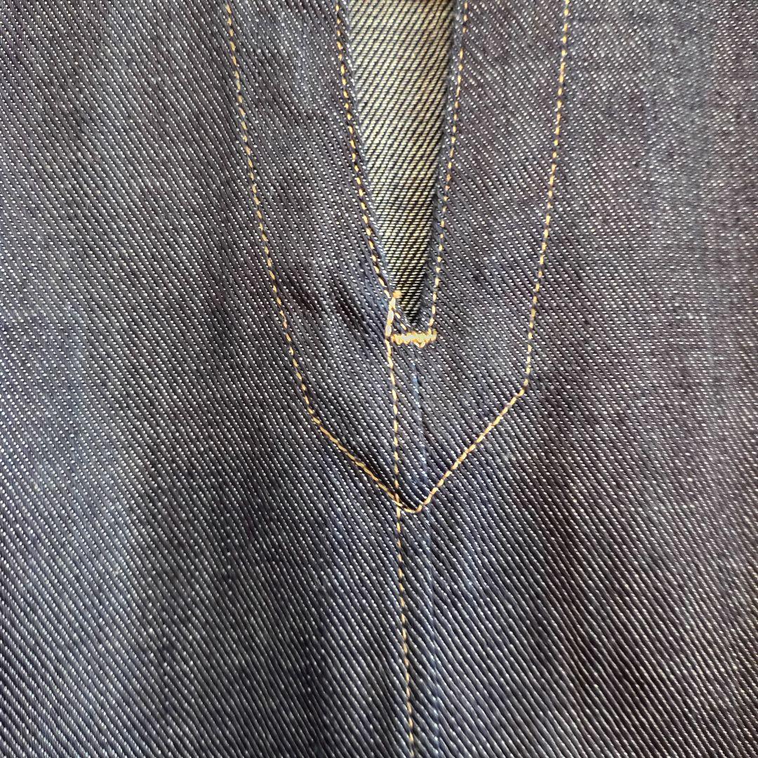 45R プチデニムのパプブリッジワンピース