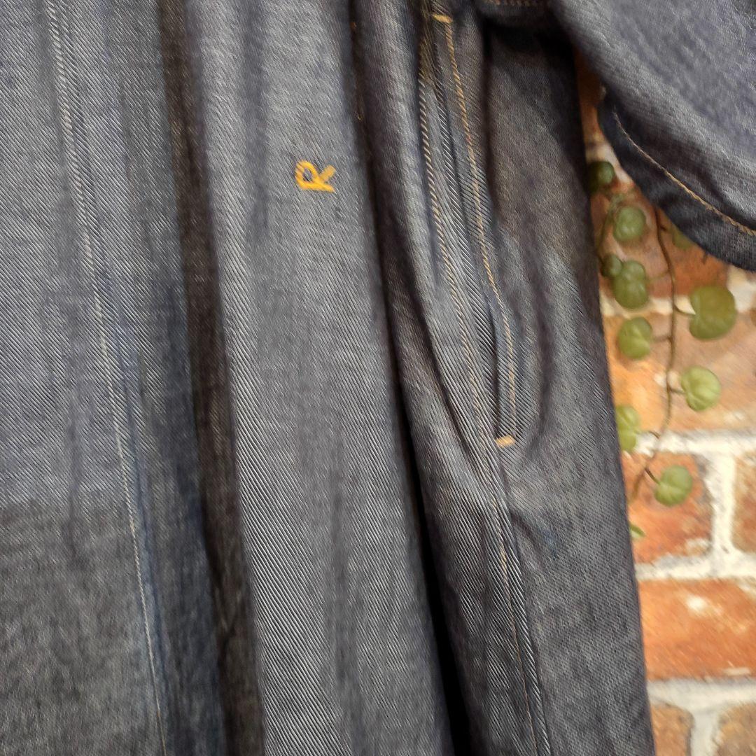 45R プチデニムのパプブリッジワンピース