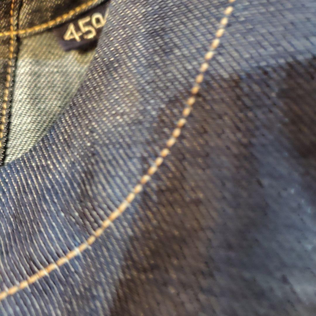 45R プチデニムのパプブリッジワンピース