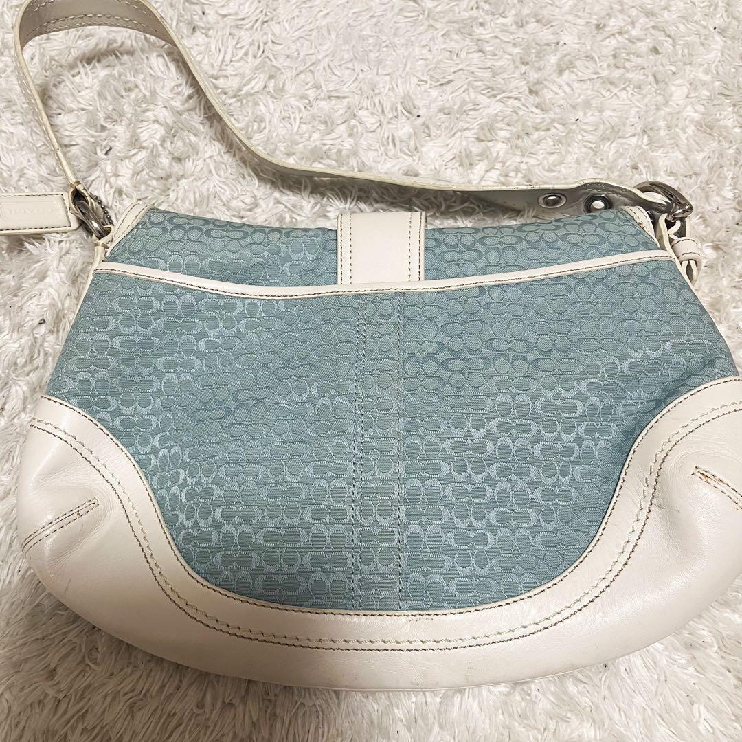 Coach Soho ShoulderBag ワンショルダー 水色