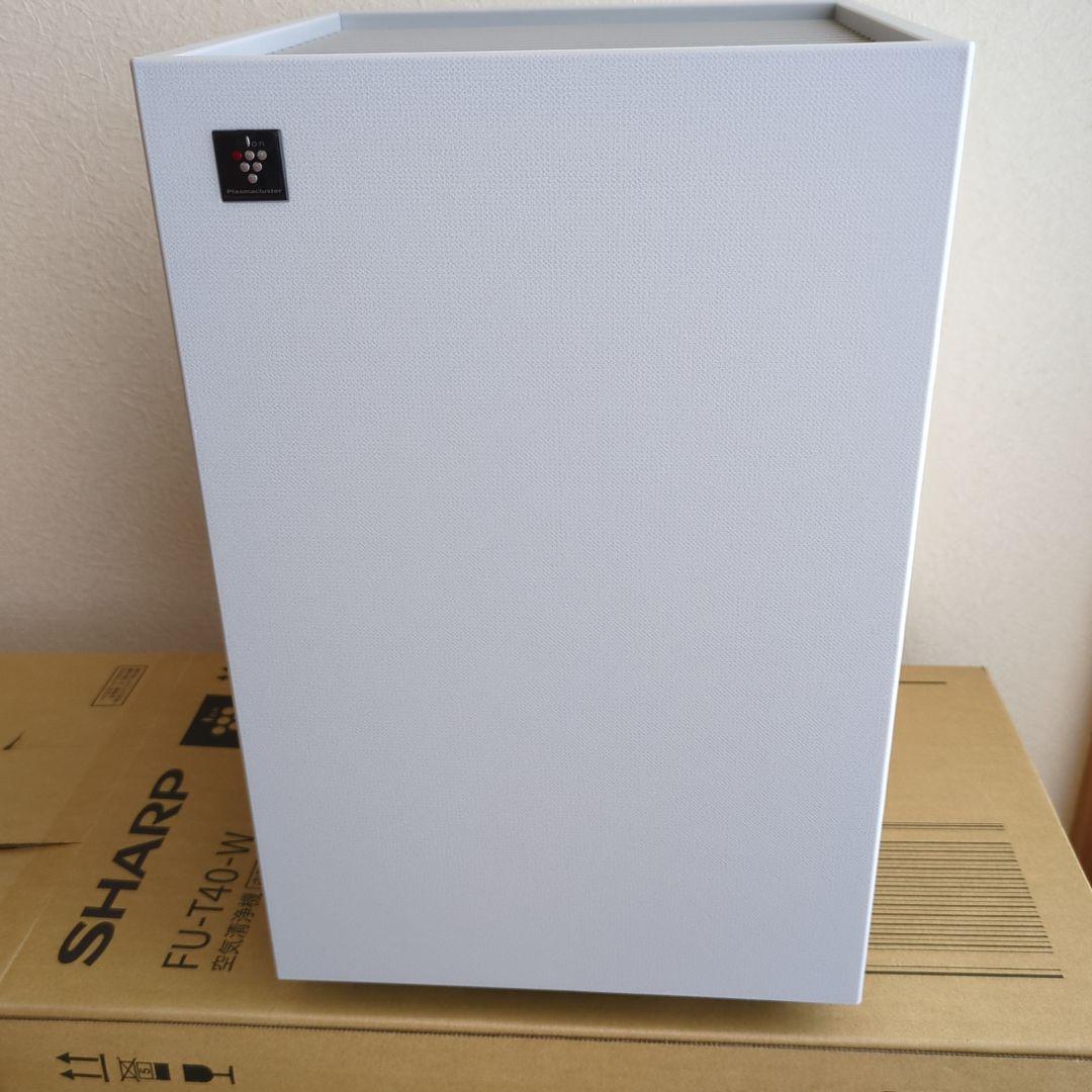 【7/7まで】SHARP FU-T40-W 空気清浄機 ホワイト【未使用に近い】