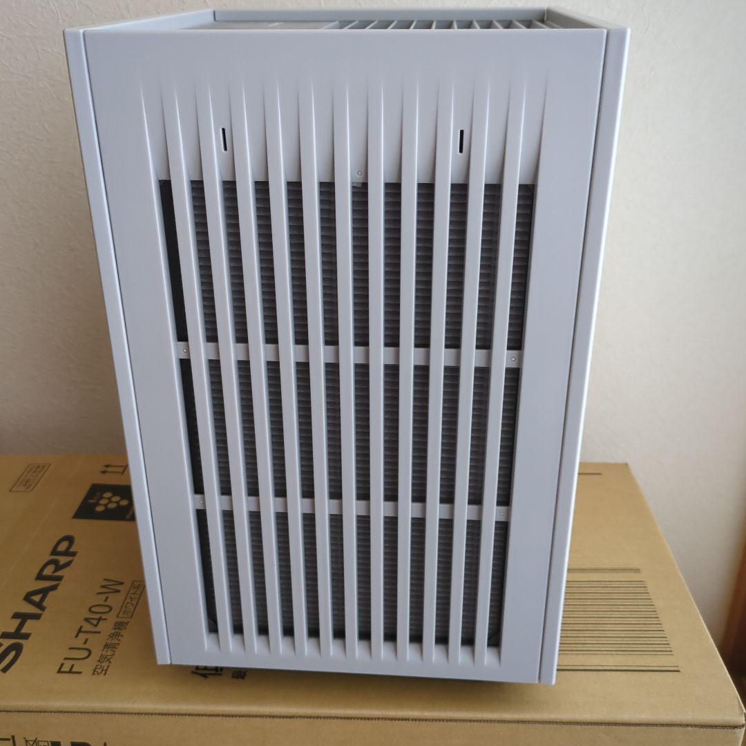 【7/7まで】SHARP FU-T40-W 空気清浄機 ホワイト【未使用に近い】