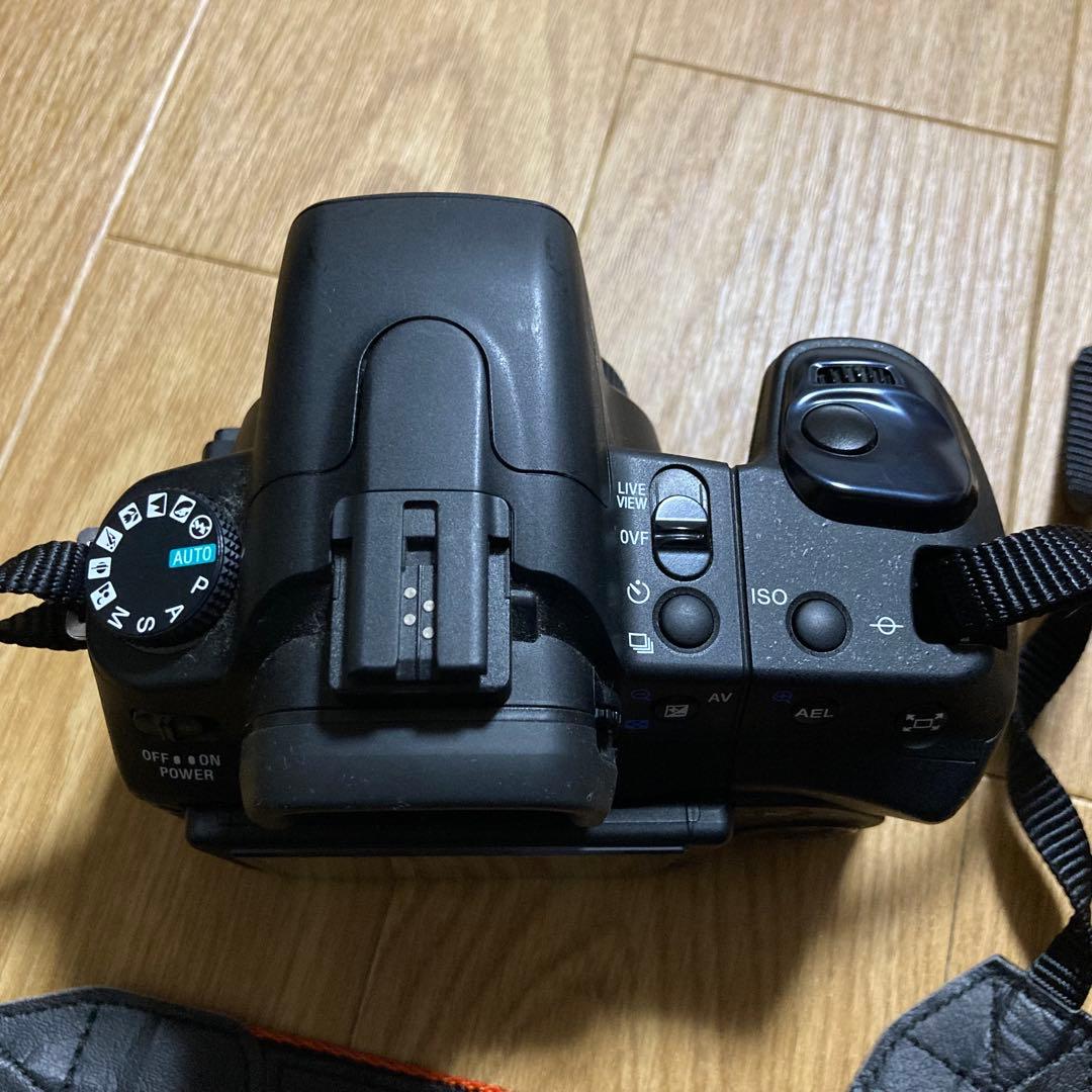 値下げ¥22000→15000 ソニーα300 ズームレンズキット と望遠レンズ