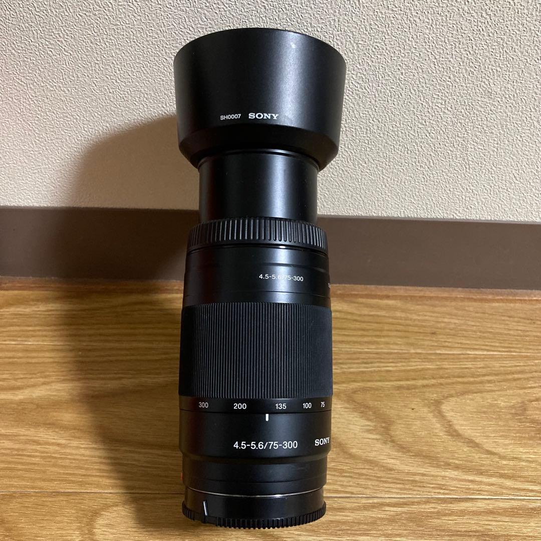 値下げ¥22000→15000 ソニーα300 ズームレンズキット と望遠レンズ