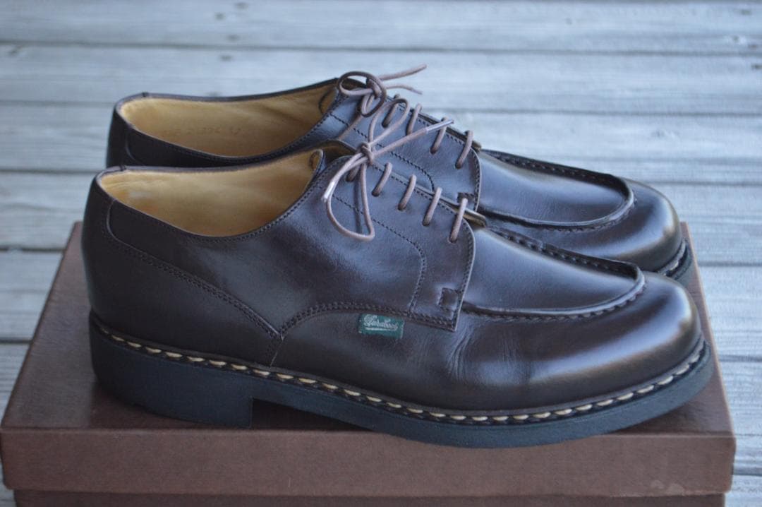 PARABOOT　シャンボード　8.5　ダークブラウン　Uチップ