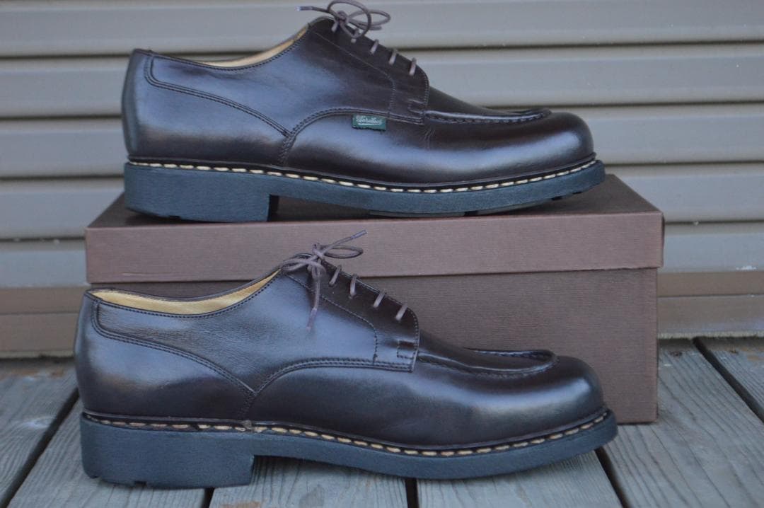 PARABOOT　シャンボード　8.5　ダークブラウン　Uチップ