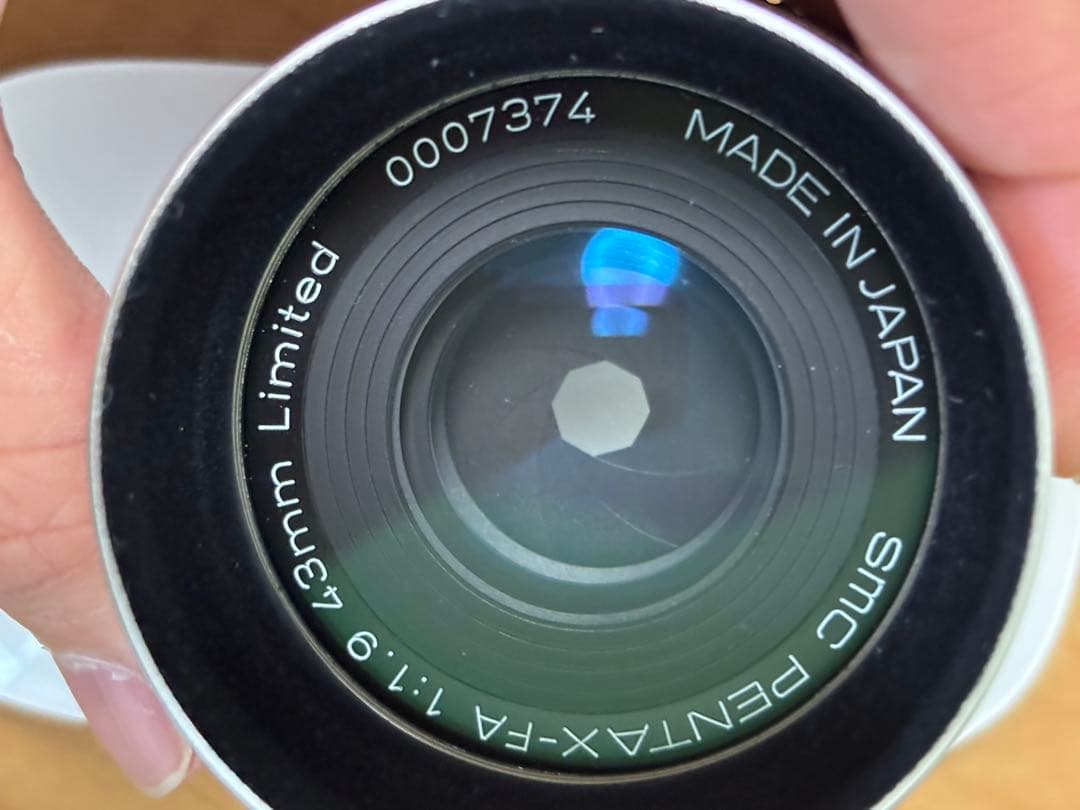 PENTAX FA 43mm f1.9 limited 日本製