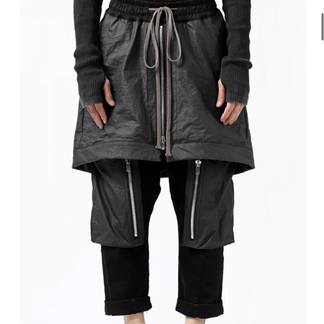 ■ A.F ARTEFACT レイヤード サルエルパンツ スカート ■ ユリウス