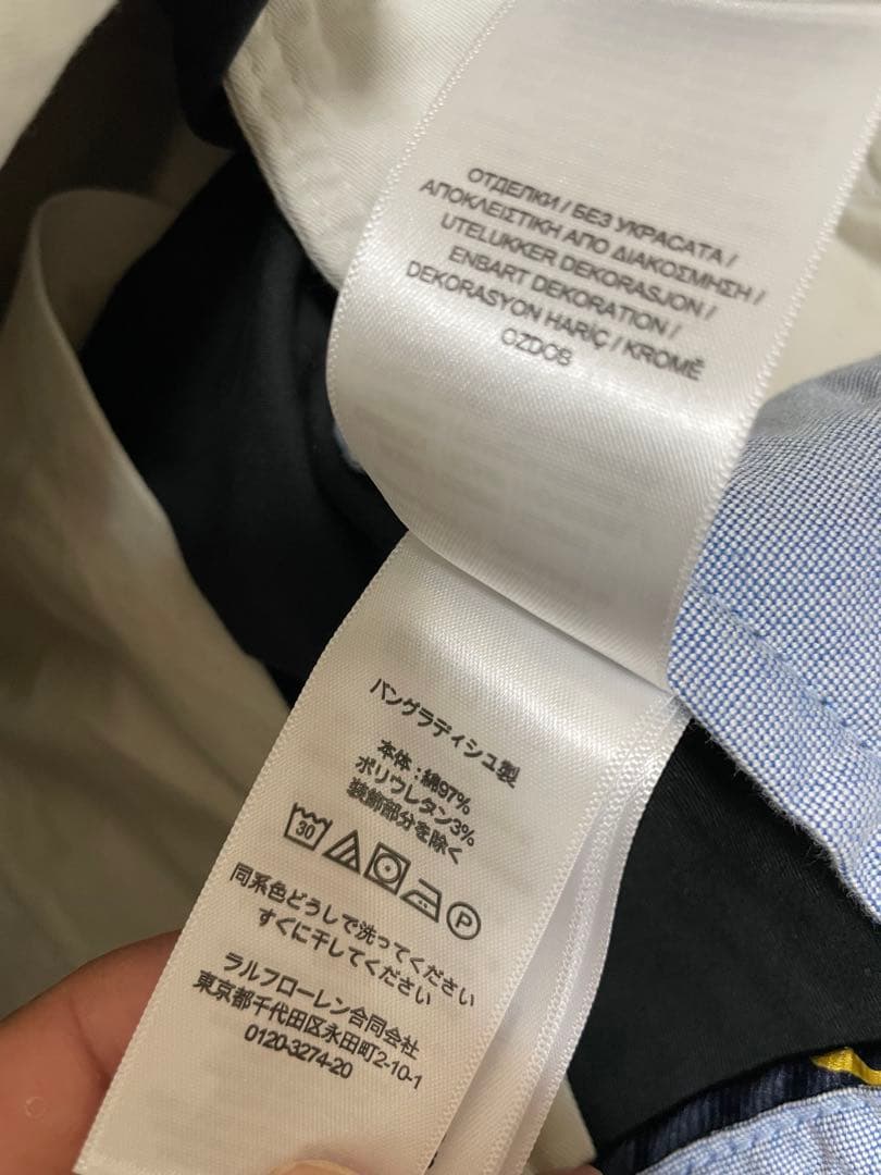 POLO RALPH LAUREN 新品未使用　メンズ　チノパンツ32インチ