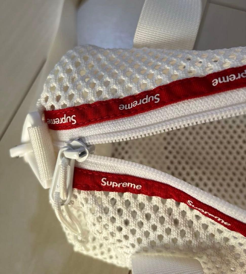 Supreme メッシュバック　小　ホワイト
