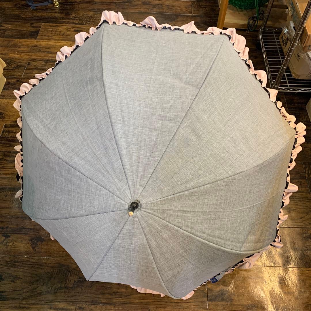 美品！芦屋ロサブラン 日傘 フリル Rosa Blanc