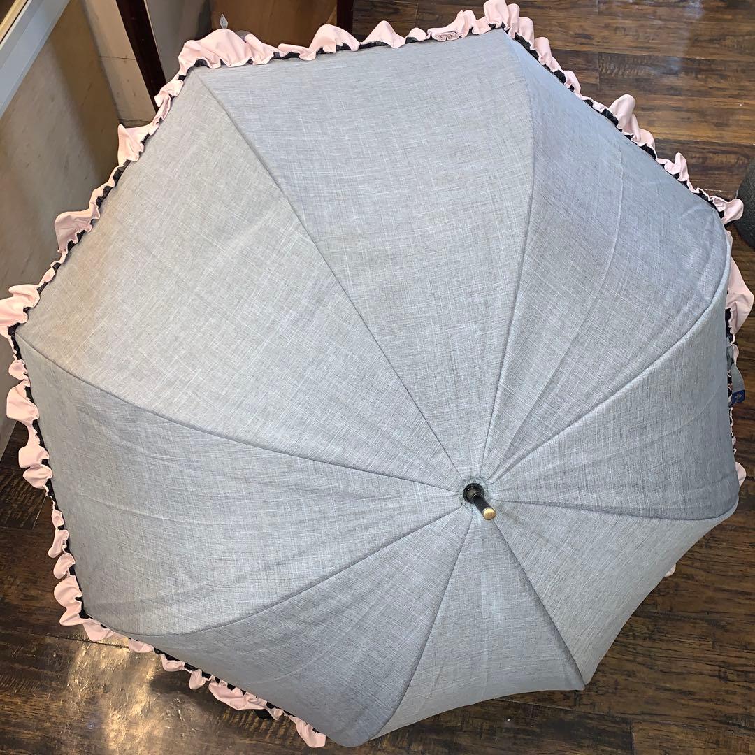 美品！芦屋ロサブラン 日傘 フリル Rosa Blanc
