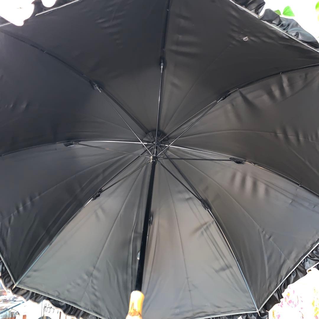 美品！芦屋ロサブラン 日傘 フリル Rosa Blanc