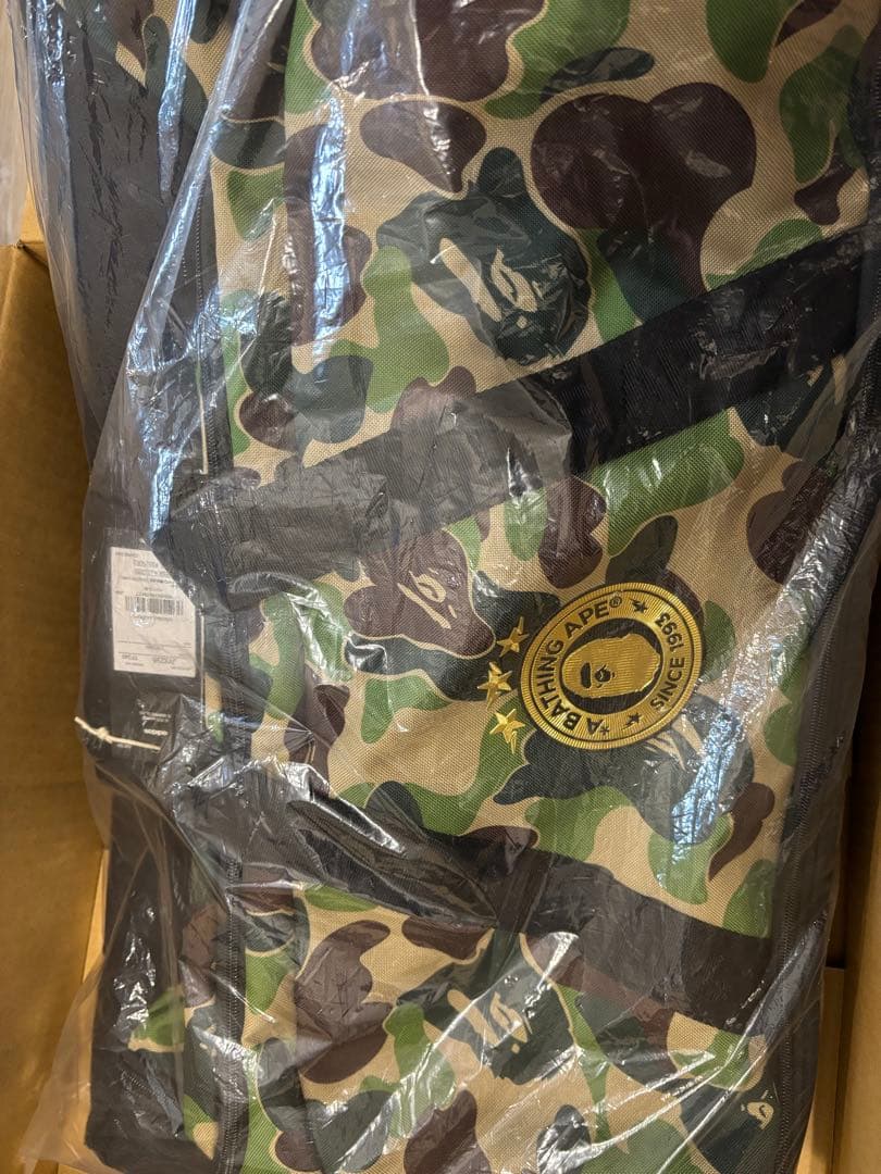 adidas BAPE DUFFLE 　エイプ　アディダス　ダッフルバッグ