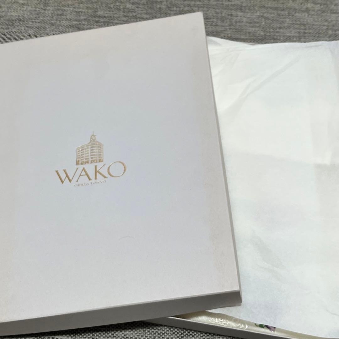 美品未使用　銀座和光　WAKO リネン　ハンカチーフ6点　麻