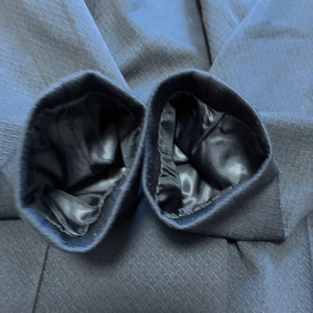 CAMBIO セットアップ ノーカラージャケット 織り柄 M（B322）