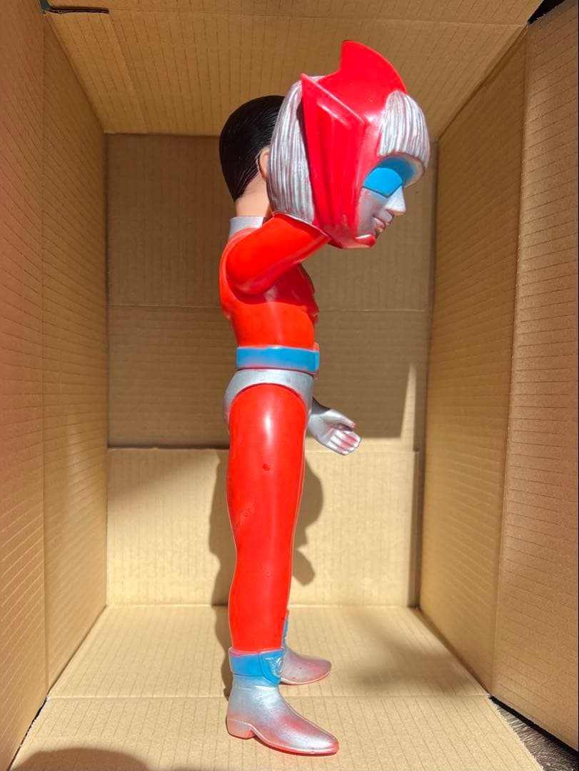 ブルマァク　ゴッドマン　ソフビ　面取れ　約31cm