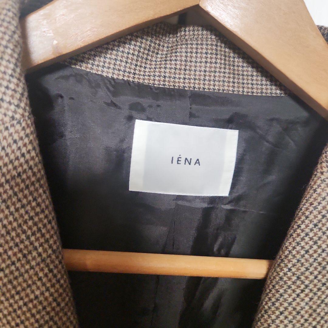 イエナ　iena ガンクラブ チェック ジャケット　36