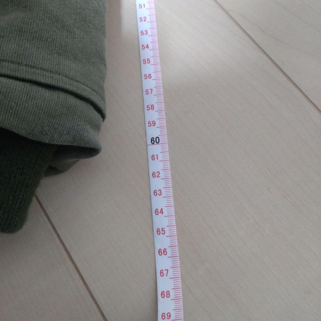 ぎんファー付きオリーブグリーンミリタリージャケット