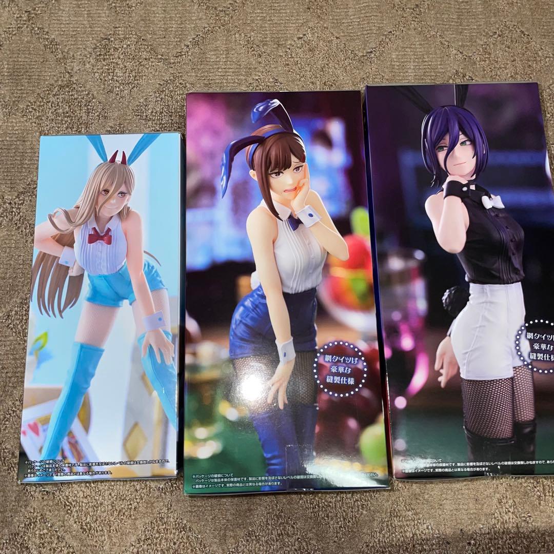 チェンソーマン　コベニ、パワー、レゼフィギュア3点セット