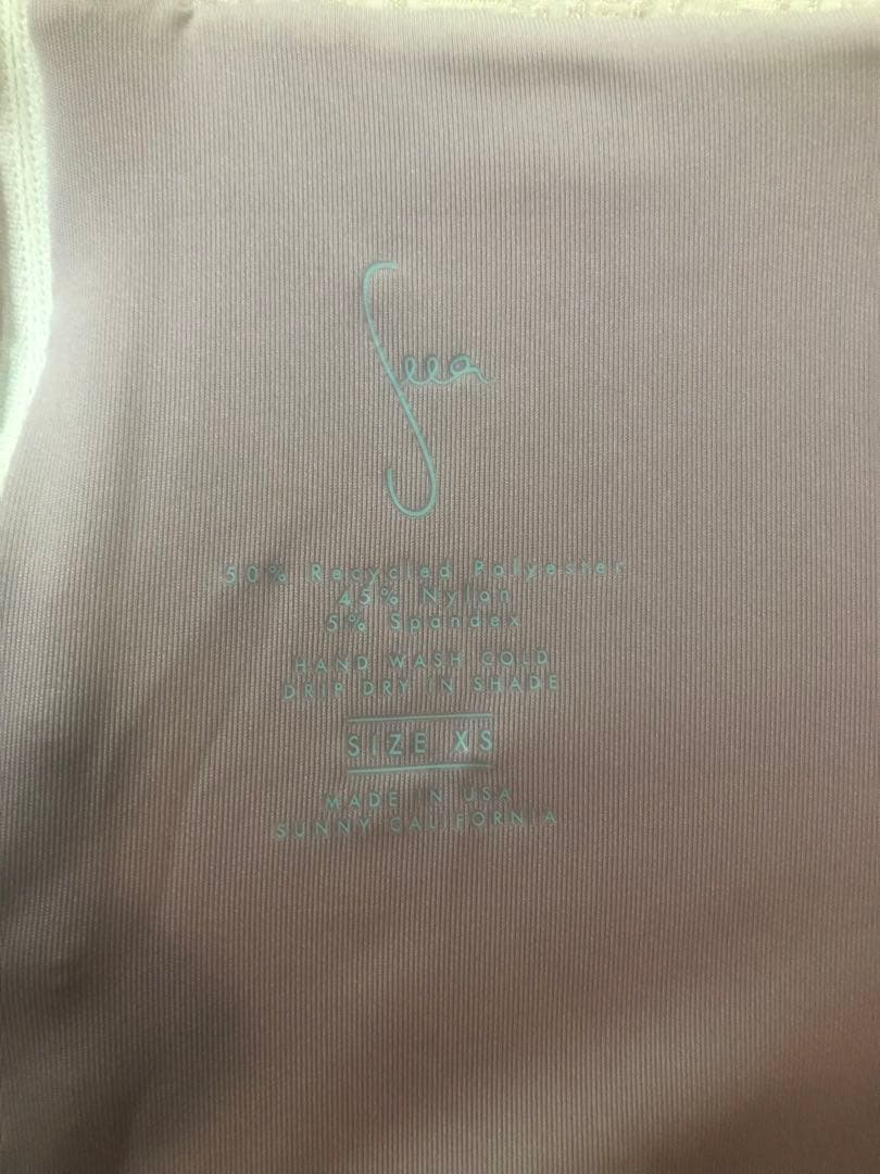 seea セパレート水着 ビキニ　ハイウエスト　XS 未使用