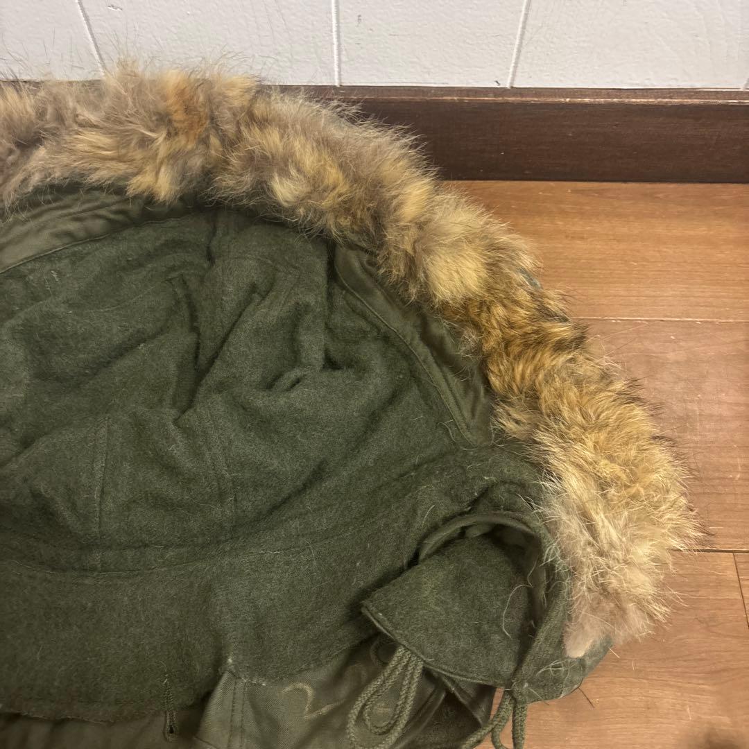 50s 初期型　米軍　実物　M51フード　M1951 PARKA コヨーテファ⑪