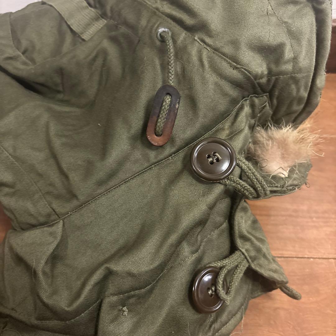 50s 初期型　米軍　実物　M51フード　M1951 PARKA コヨーテファ⑪