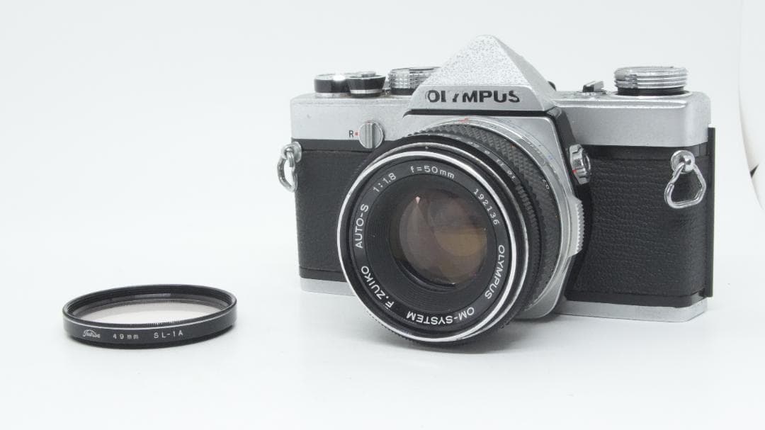 【A2185】 OLYMPUS OM-1 / AUTO-S 50 1.8