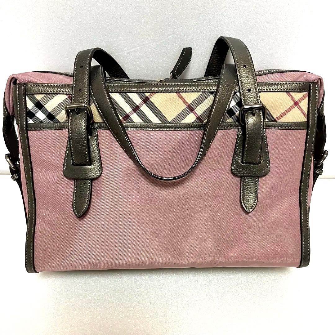 新品未使用　BURBERRY バーバリー ノバチェック トートバッグ A4