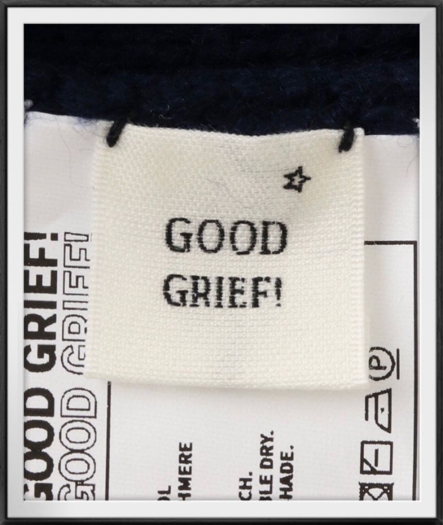 完売！新品☆L'Appartement グッド グリーフ BEANIE☆紺