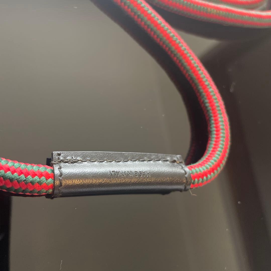 【激レア】GUCCI グッチ シェリーライン キャンバス×レザー ロープベルト