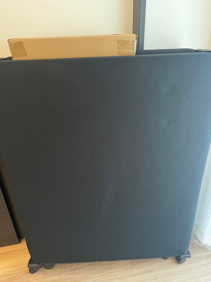 ぴ*と様 アイリスオーヤマ 折りたたみベッド ブラック シングル　OTBSS-K