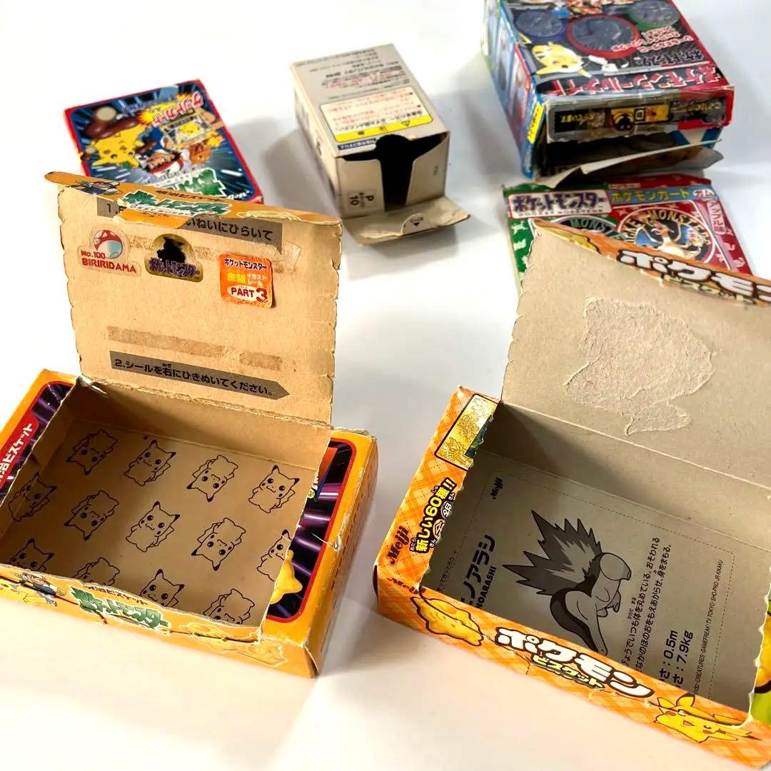 【値下げ】ポケモン ゲットカード トップサン 空き箱 希少 当時もの 初期